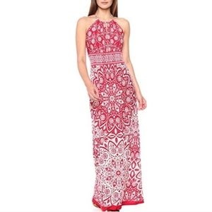 Keyhole Halter Maxi Dress London Times
